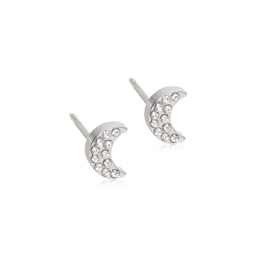 Brilliance Moon Earring